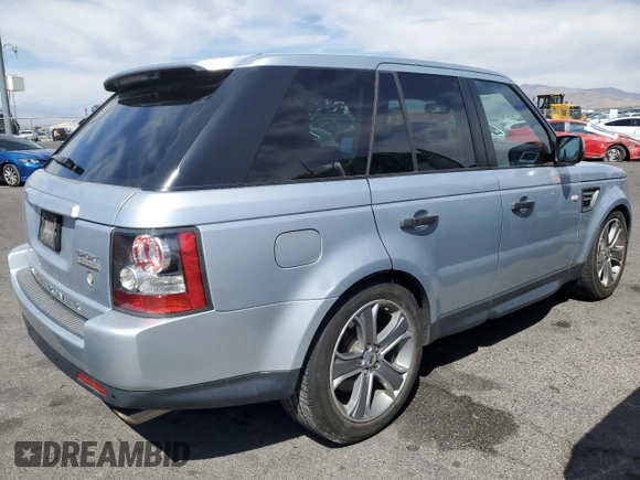 2010 Land Rover Range Rover Sport SC with VIN SALSH2E4XAA249046, listed as a Copart auction lot 54266725 with 119,930 mi miles and Clean Title. Bid and sale history available at carsss.com. Image 3.