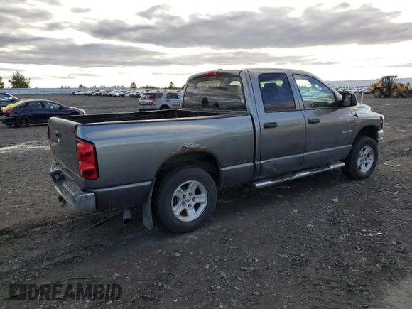 2008 Dodge 1500 ST with VIN 1D7HU18258J142391, listed as a Copart auction lot 78685964 with 172,949 mi miles and Salvage Title. Bid and sale history available at DreamBid. Image 3.