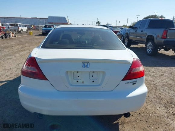 2005 Honda Accord Cpe LX V6 SE with VIN 1HGCM82475A017641, listed as a IAAI auction lot 41649960 with 177,863 mi miles. Bid and sale history available at carsss.com. Image 16.