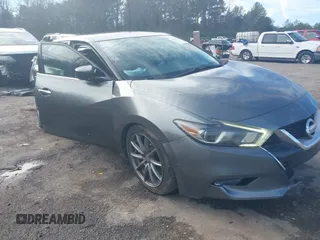 2017 Nissan Maxima SV with VIN 1N4AA6AP1HC390607, listed as a IAAI auction lot 41237344 with 101,063 mi miles. Bid and sale history available at carsss.com. Image 1.