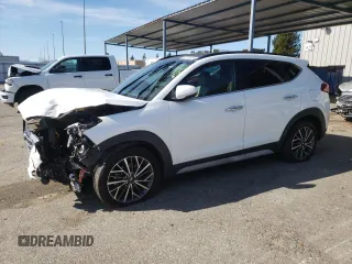 2021 Hyundai Tucson Ultimate with VIN KM8J3CAL0MU295780, listed as a Copart auction lot 46115605 with 109,014 mi miles and Salvage title. Bid and sale history available at DreamBid. Image 1.