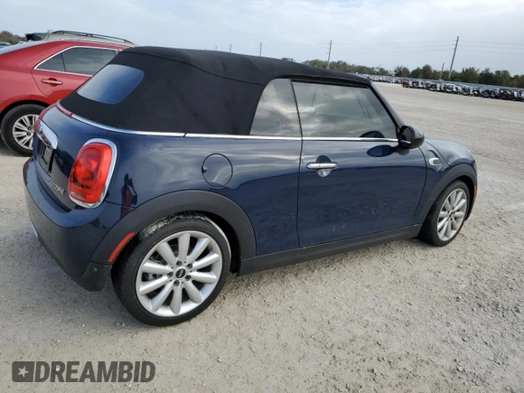 2017 MINI Convertible Cooper with VIN WMWWG5C33H3D00263, listed as a Copart auction lot 75089404 with Not provided miles and Salvage title. Bid and sale history available at DreamBid. Image 3.