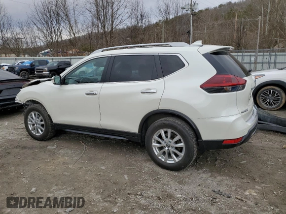 2019 Nissan Rogue SL with VIN 5N1AT2MV5KC736653, listed as a Copart auction lot 48371235 with 45,966 mi miles and Salvage Title. Bid and sale history available at carsss.com. Image 2.