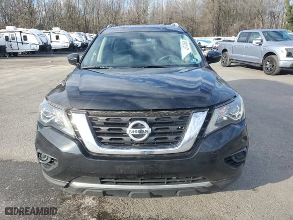 2019 Nissan Pathfinder S with VIN 5N1DR2MM7KC647105, listed as a Copart auction lot 45740605 with 67,884 mi miles and Salvage Title. Bid and sale history available at carsss.com. Image 5.