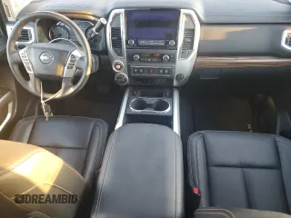 2020 Nissan Titan XD Platinum Reserve with VIN 1N6AA1FB9LN508763, listed as a Copart auction lot 46680825 with 560 mi miles and Salvage Title. Bid and sale history available at carsss.com. Image 8.