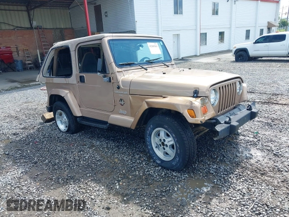 1999 Jeep Wrangler Sahara with VIN 1J4FY49S3XP407594, listed as a IAAI auction lot 42369363 with 253,780 mi miles and . Bid and sale history available at DreamBid. Image 1.