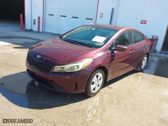 2017 Kia Forte LX with VIN 3KPFK4A74HE015210, listed as a IAAI auction lot 41799420 with 96,106 mi miles. Bid and sale history available at carsss.com. Image 17.