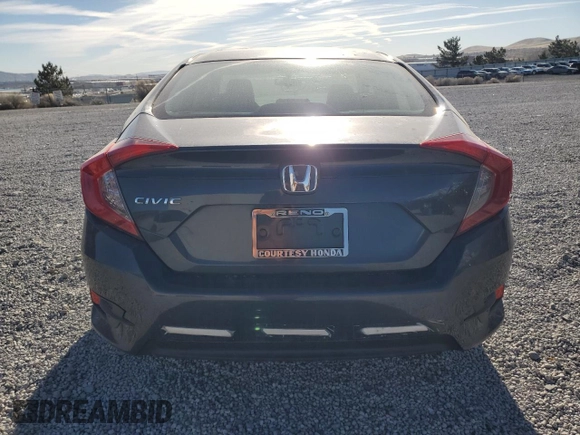 2016 Honda Civic EX with VIN 19XFC2F75GE041582, listed as a Copart auction lot 46538365 with 107,152 mi miles and Salvage Title. Bid and sale history available at DreamBid. Image 6.