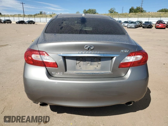 2012 Infiniti M37 with VIN JN1BY1AR1CM390255, listed as a Copart auction lot 72612194 with 151,860 mi miles and Salvage Title. Bid and sale history available at carsss.com. Image 6.