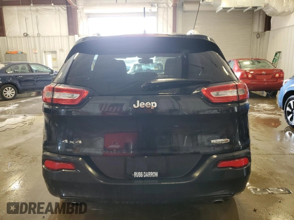 2014 Jeep Cherokee Latitude with VIN 1C4PJMCS0EW298506, listed as a Copart auction lot 54204895 with 144,922 mi miles and Clean Title. Bid and sale history available at carsss.com. Image 6.