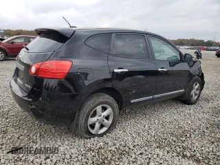 2012 Nissan Rogue S with VIN JN8AS5MT1CW277035, listed as a Copart auction lot 82364254 with 232,471 mi miles and Salvage Title. Bid and sale history available at carsss.com. Image 3.