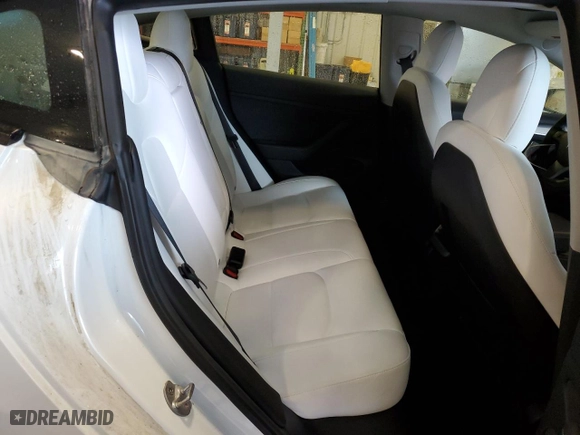 2021 Tesla Model 3 Long Range with VIN 5YJ3E1EB9MF046898, listed as a Copart auction lot 54666255 with 144,370 mi miles and Clean Title. Bid and sale history available at carsss.com. Image 10.