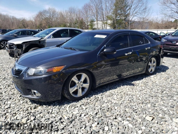 2012 Acura TSX Tech Pkg with VIN JH4CU2F60CC007279, listed as a Copart auction lot 52390325 with 129,945 mi miles and Clean Title. Bid and sale history available at carsss.com. Image 1.