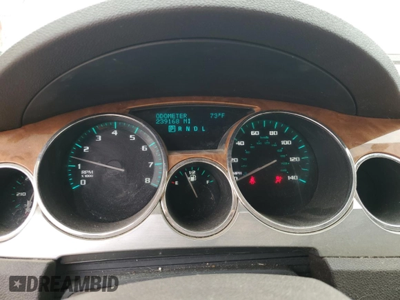 2008 Buick Enclave CXL with VIN 5GAER23708J105466, listed as a Copart auction lot 54343655 with 239,168 mi miles and Clean Title. Bid and sale history available at DreamBid. Image 9.