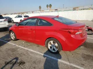 2013 Hyundai Elantra Coupe GS with VIN KMHDH6AE6DU012994, listed as a Copart auction lot 88132935 with 140,704 mi miles and Salvage Title. Bid and sale history available at carsss.com. Image 2.