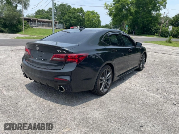2019 Acura TLX w/A-Spec Pkg z VIN 19UUB1F63KA003695, wystawiony jako Copart lot #61098085 z przebiegiem 46 935 mil mil oraz Szkoda całkowita • Salvage title. Historia ofert i sprzedaży dostępna na DreamBid. Obrazek 4.