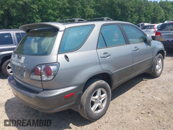 2003 Lexus RX 300 with VIN JTJHF10U030295855, listed as a IAAI auction lot 42532724 with 173,460 mi miles and . Bid and sale history available at DreamBid. Image 4.