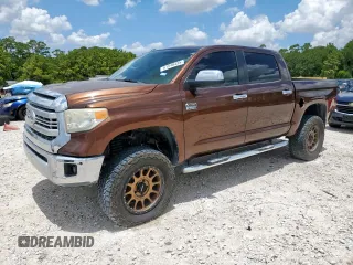 2014 Toyota Tundra Platinum with VIN 5TFAW5F18EX392773, listed as a Copart auction lot 61540435 with 150,148 mi miles and Clean title. Bid and sale history available at DreamBid. Image 1.