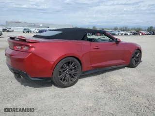 2018 Chevrolet Camaro ZL1 with VIN 1G1FK3D69J0152745, listed as a Copart auction lot 47860335 with 63,603 mi miles and Salvage Title. Bid and sale history available at carsss.com. Image 3.