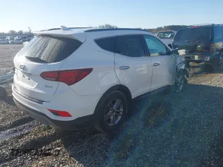 2017 Hyundai Santa Fe Sport 2.4L with VIN 5NMZU3LB9HH010581, listed as a IAAI auction lot 41758130 with 117,526 mi miles. Bid and sale history available at carsss.com. Image 4.