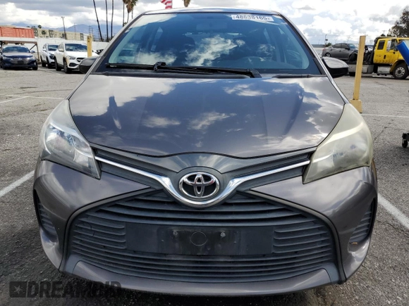 2015 Toyota Yaris L with VIN VNKKTUD30FA031562, listed as a Copart auction lot 48638165 with 84,919 mi miles and Clean Title. Bid and sale history available at DreamBid. Image 5.