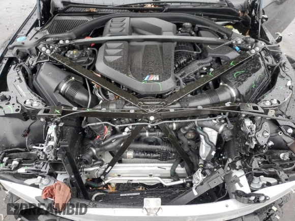 2025 BMW M4 Competition with VIN WBS23HK00SCT37239, listed as a Copart auction lot 82076914 with 2,868 mi miles and Salvage Title. Bid and sale history available at carsss.com. Image 11.