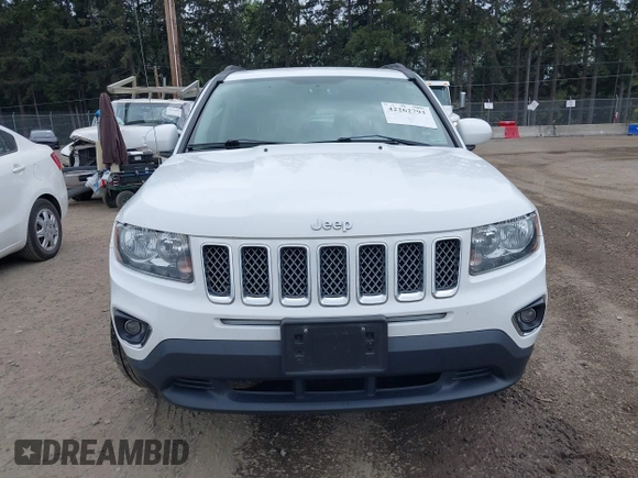 2017 Jeep Compass High Altitude with VIN 1C4NJDEB7HD178187, listed as a IAAI auction lot 42262793 with 144,505 mi miles and . Bid and sale history available at DreamBid. Image 12.