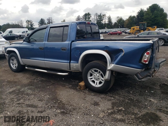 2003 Dodge Dakota SLT with VIN 1D7HL48X93S367092, listed as a Copart auction lot 71961274 with 160,709 mi miles and Salvage Title. Bid and sale history available at carsss.com. Image 2.