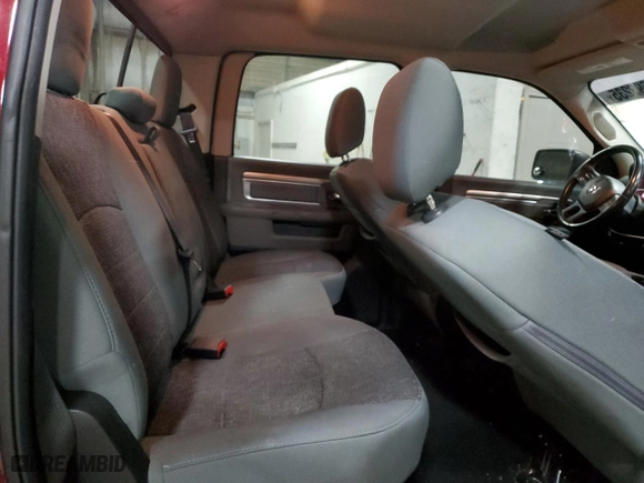 2017 Ram 1500 Big Horn with VIN 1C6RR7LG3HS667327, listed as a Copart auction lot 43693235 with 105,381 mi miles and Salvage Title. Bid and sale history available at carsss.com. Image 10.