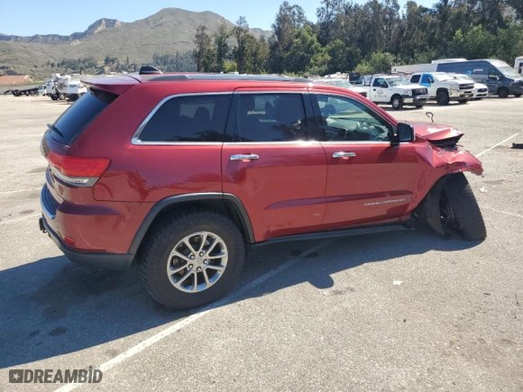 2014 Jeep Grand Cherokee Limited with VIN 1C4RJFBM9EC324061, listed as a Copart auction lot 69835953 with 119,616 mi miles and Salvage Title. Bid and sale history available at carsss.com. Image 3.
