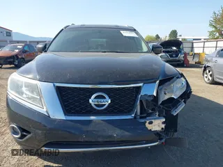 2015 Nissan Pathfinder Platinum with VIN 5N1AR2MN6FC605686, listed as a IAAI auction lot 42164761 with 120,569 mi miles and . Bid and sale history available at DreamBid. Image 13.