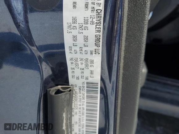 2010 Jeep Commander Sport with VIN 1J4RG4GK8AC131575, listed as a Copart auction lot 45287345 with 125,854 mi miles and Salvage title. Bid and sale history available at DreamBid. Image 13.