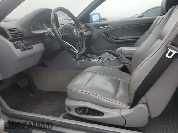 2004 BMW 3 Series 330Ci with VIN WBABW534X4PL48076, listed as a Copart auction lot 61491805 with 87,986 mi miles and Clean title. Bid and sale history available at DreamBid. Image 7.