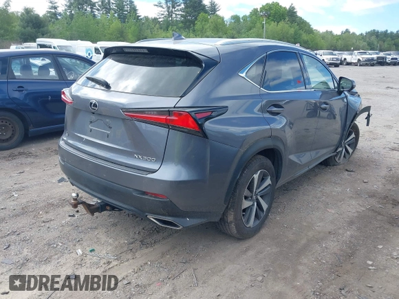 2018 Lexus NX 300 with VIN JTJBARBZ9J2150391, listed as a IAAI auction lot 42290713 with 91,653 mi miles and . Bid and sale history available at DreamBid. Image 4.