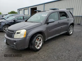2007 Chevrolet Equinox LT z VIN 2CNDL73F976119101, wystawiony jako Copart lot #57047295 z przebiegiem 128 440 mil mil oraz Szkoda całkowita • Salvage title. Historia ofert i sprzedaży dostępna na DreamBid. Obrazek 1.
