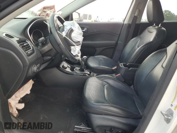2019 Jeep Compass Limited with VIN 3C4NJDCB1KT672484, listed as a Copart auction lot 57934455 with 72,051 mi miles and Non repairable. Bid and sale history available at DreamBid. Image 7.