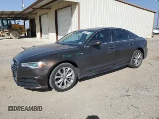 2017 Audi A6 Premium Plus with VIN WAUD8AFCXHN127416, listed as a Copart auction lot 49095055 with 127,394 mi miles and Salvage Title. Bid and sale history available at carsss.com. Image 1.