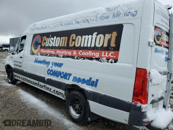 2020 Freightliner Sprinter z VIN W2Y5ECHY1LT039085, wystawiony jako Copart lot #49154725 z przebiegiem Nie podano mil oraz Szkody całkowita. Historia ofert i sprzedaży dostępna na DreamBid. Obrazek 2.