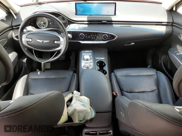 2022 Genesis GV70 2.5T with VIN KMUMADTB5NU068763, listed as a Copart auction lot 51658085 with 29,091 mi miles and Non Repairable. Bid and sale history available at DreamBid. Image 8.