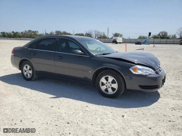 2008 Chevrolet Impala LT with VIN 2G1WT58K689142593, listed as a Copart auction lot 50088755 with NaN miles and Salvage Title. Bid and sale history available at carsss.com. Image 4.