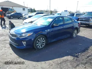 2018 Kia Optima LX with VIN 5XXGT4L34JG186189, listed as a IAAI auction lot 41845909 with 99,382 mi miles and . Bid and sale history available at carsss.com. Image 17.
