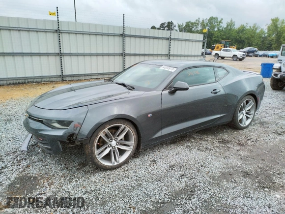 2018 Chevrolet Camaro 1LT with VIN 1G1FB1RS7J0114828, listed as a Copart auction lot 54093973 with 56,246 mi miles. Bid and sale history available at carsss.com. Image 1.