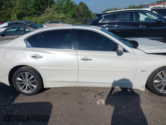 2017 Infiniti Q50 Premium with VIN JN1EV7APXHM737175, listed as a IAAI auction lot 42099700 with 91,200 mi miles and . Bid and sale history available at DreamBid. Image 13.