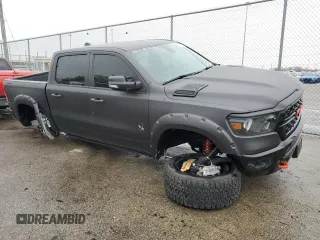 2022 Ram 1500 Big Horn with VIN 1C6SRFFT7NN236133, listed as a Copart auction lot 51318405 with 29,977 mi miles and Salvage Title. Bid and sale history available at carsss.com. Image 4.