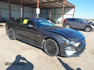 2019 Ford Mustang GT with VIN 1FA6P8CF4K5176680, listed as a IAAI auction lot 41485516 with 59,278 mi miles and . Bid and sale history available at DreamBid. Image 1.