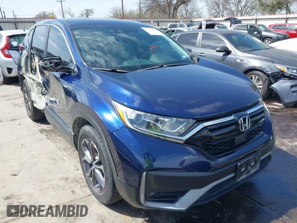2020 Honda CR-V EX with VIN 2HKRW1H54LH418645, listed as a IAAI auction lot 41746020 with 78,390 mi miles. Bid and sale history available at carsss.com. Image 1.