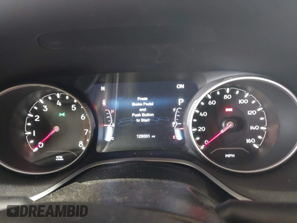 2018 Jeep Compass Latitude with VIN 3C4NJDBB9JT116391, listed as a IAAI auction lot 41953729 with 129,331 mi miles and . Bid and sale history available at DreamBid. Image 7.
