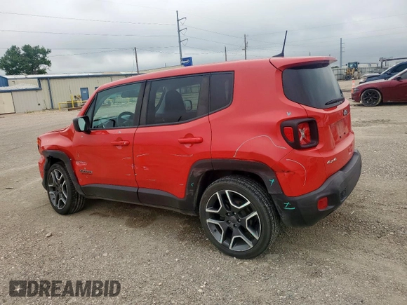 2021 Jeep Renegade Sport with VIN ZACNJDAB7MPM41325, listed as a Copart auction lot 58267755 with 44,841 mi miles and Salvage title. Bid and sale history available at DreamBid. Image 2.