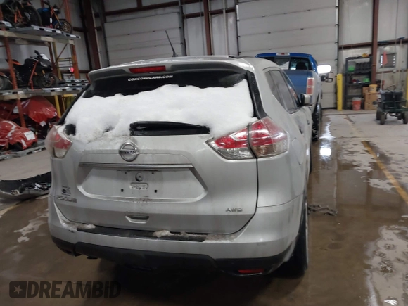 2016 Nissan Rogue SL with VIN 5N1AT2MV2GC813776, listed as a IAAI auction lot 41634610 with Not Provided miles and . Bid and sale history available at DreamBid. Image 16.