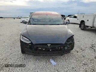 2016 Tesla Model X 70D with VIN 5YJXCAE22GF002253, listed as a Copart auction lot 50700425 with 153,258 mi miles and Salvage Title. Bid and sale history available at carsss.com. Image 5.